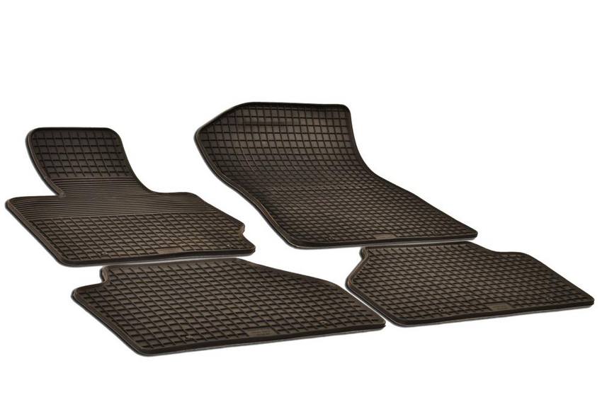 BMW Floor Mat Set - Front and Rear (All-Weather) (Black) 51472286003 - eEuro Preferred 217114FL